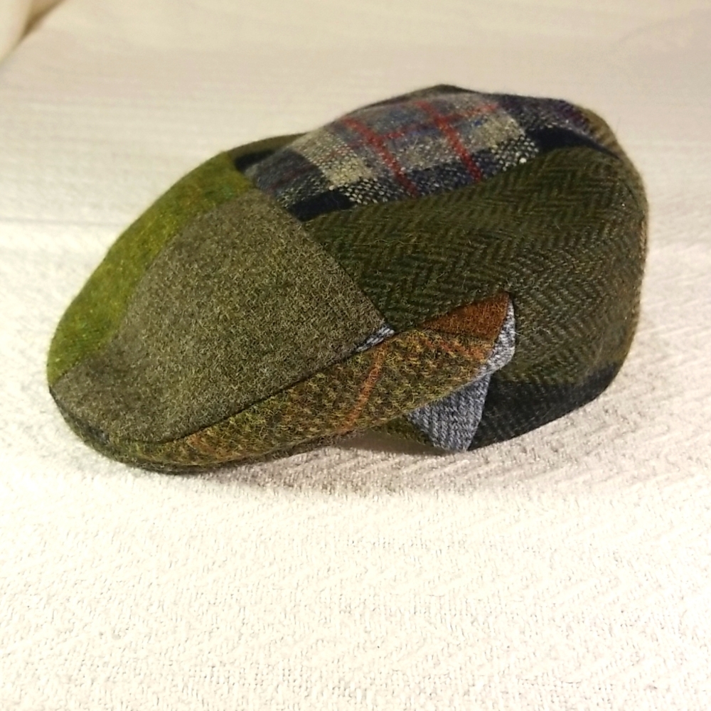 Patchwork Cabbie Hat